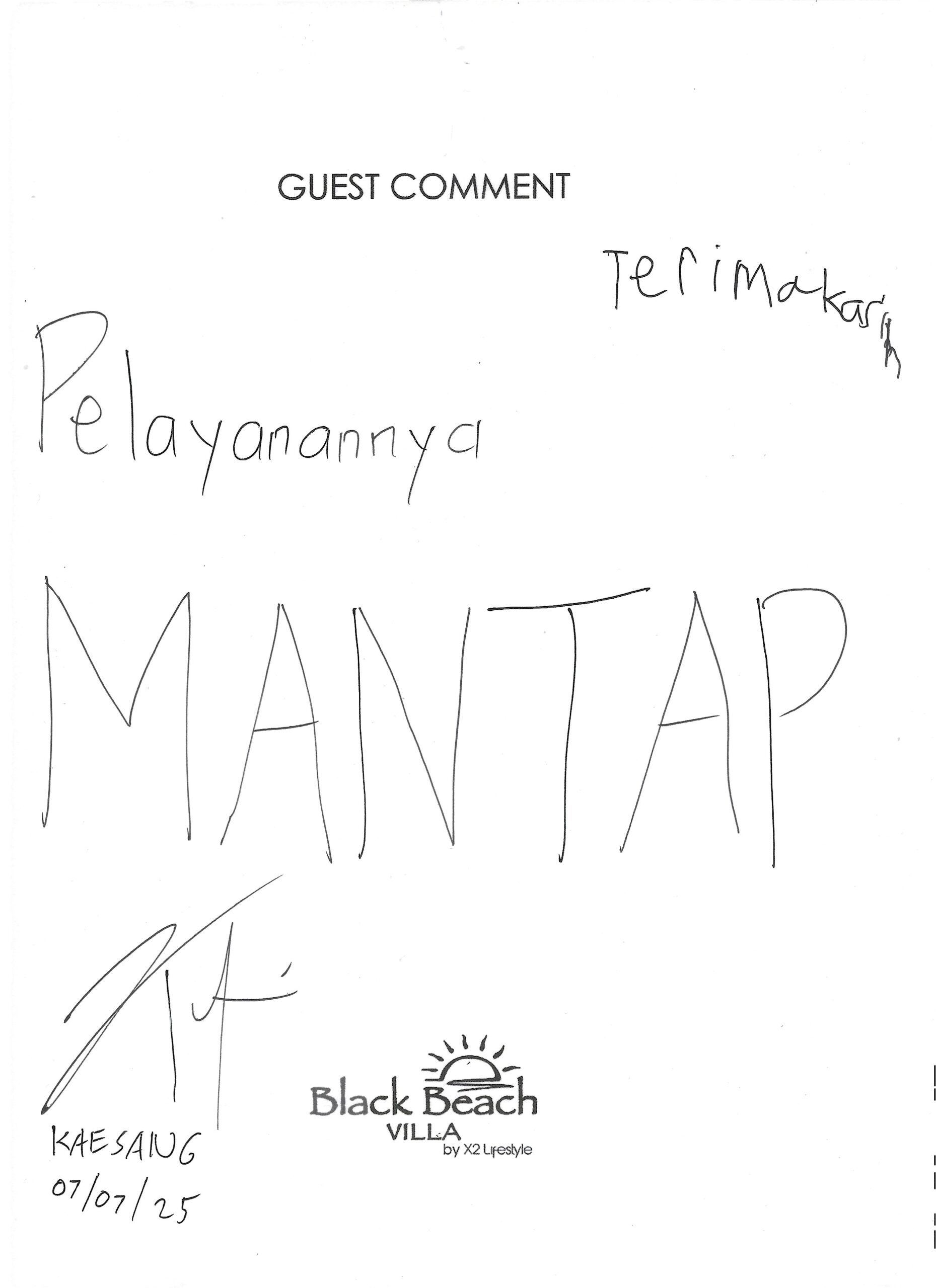 29. Muhammad Noeh 1 – 7 Jul 2025